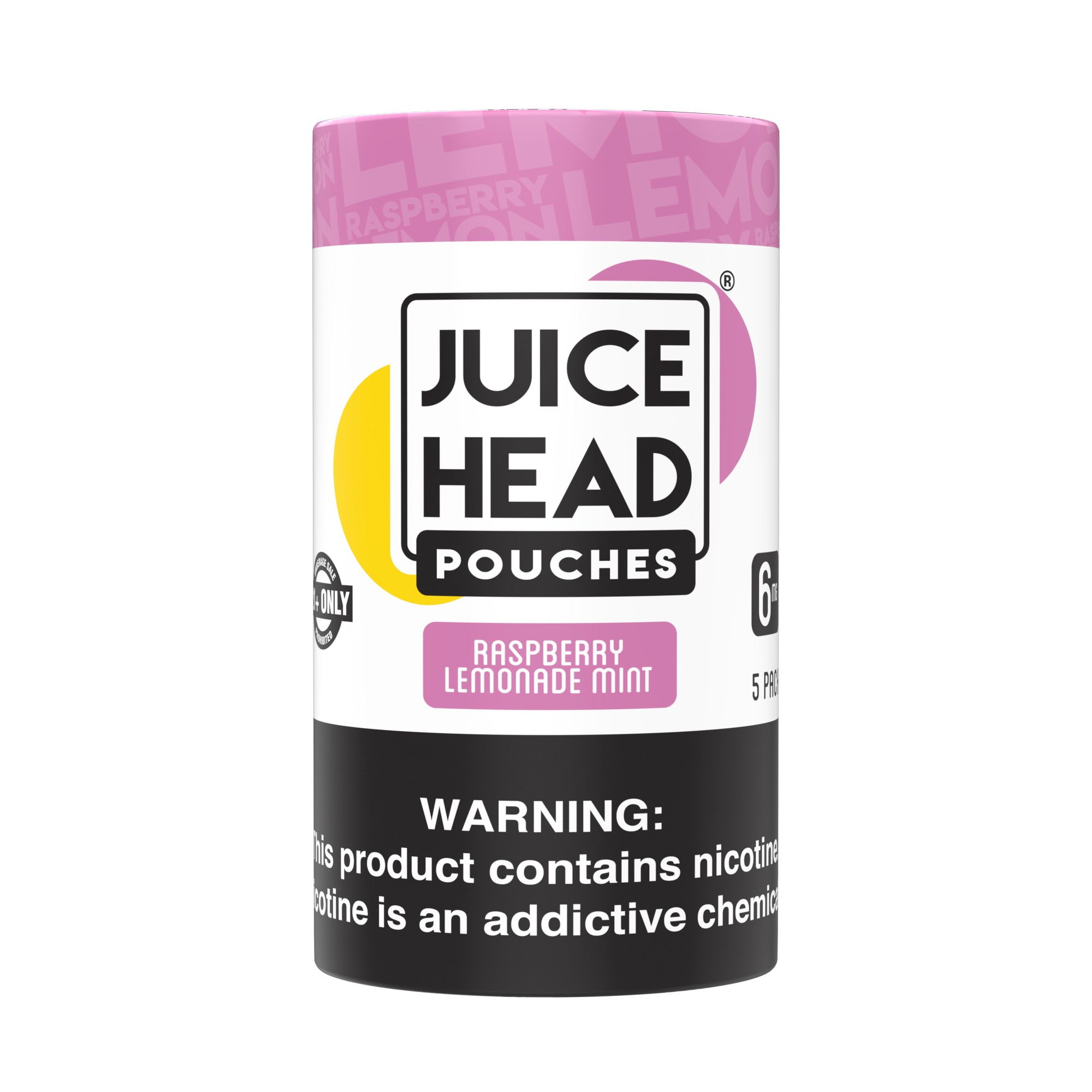 Juice Head Pouches 5pk Raspberry Lemonade Mint, juice head pouches